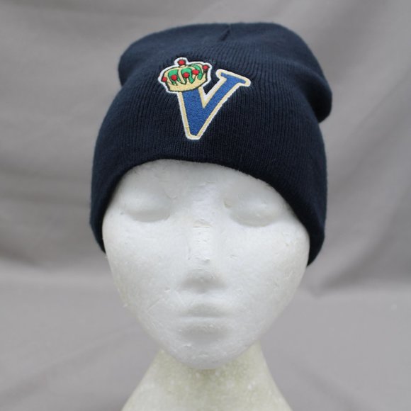 Victoria Salmon Kings Beanie (VTG) - Original Alternate Logo - Adult Stretch Fit - Picture 3 of 7